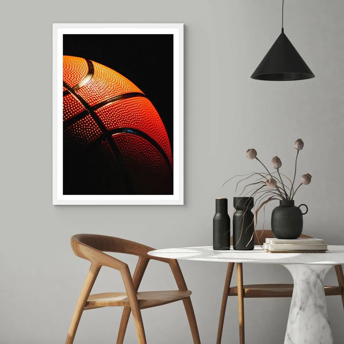 Poszter fekete keretben - Gyönyörű, mint egy bolygó - 70x100 cm