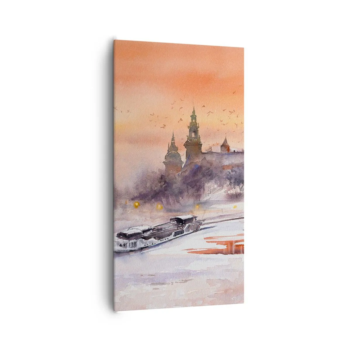 Vászonkép - Királyi naplemente - 65x120 cm