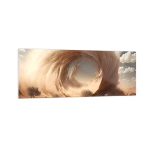 Üveg kép - Megnyílt portált - 140x50 cm