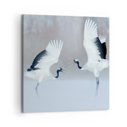 Vászonkép - Tánc a ködben - 50x50 cm