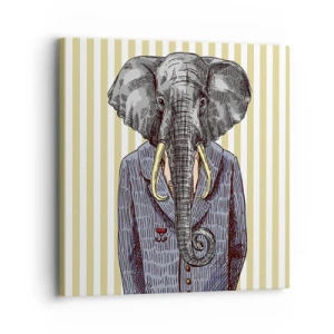 Vászonkép - Természeténél fogva elegáns - 30x30 cm