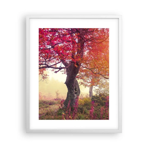 Poszter fekete keretben - Virágzás őrülete - 40x50 cm