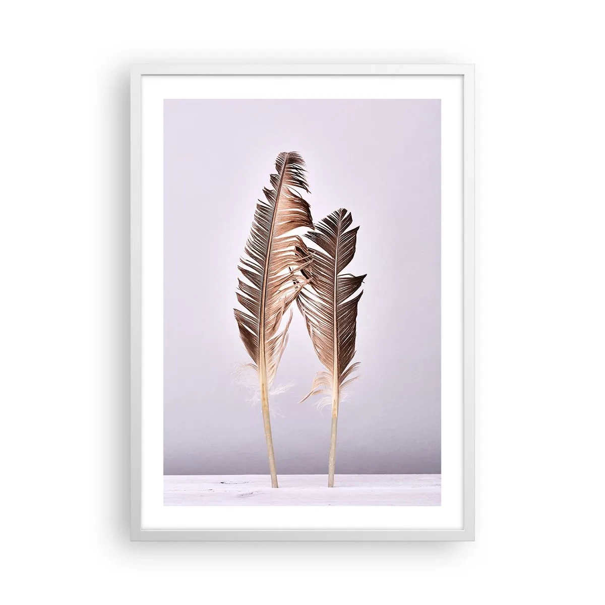 Poszter fekete keretben - A semmi ellen - 50x70 cm