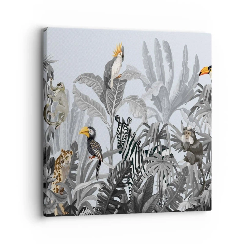 Vászonkép - Afrikai mese - 40x40 cm
