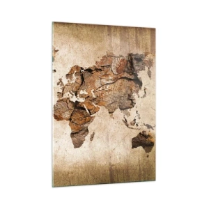 Üveg kép - A világ felfedezése - 50x70 cm