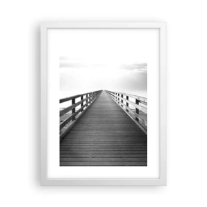 Poszter fekete keretben - A messzeségbe... - 30x40 cm