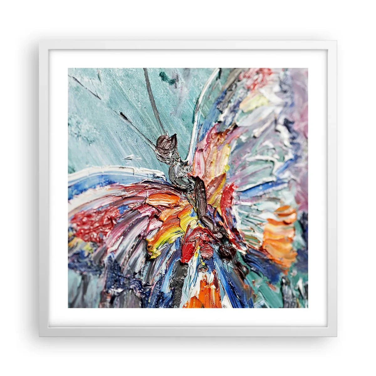 Poszter fekete keretben - A természet által festett - 50x50 cm