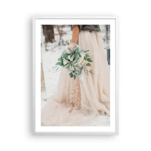 Poszter fekete keretben - És boldogan éltek, míg meg nem haltak. - 50x70 cm