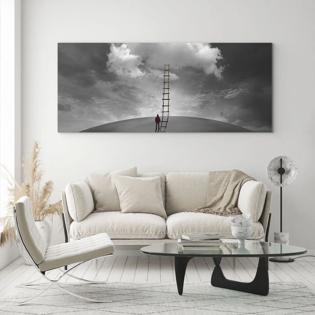 Üveg kép - Minden lehetséges - 100x40 cm