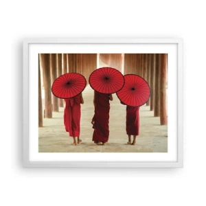 Poszter fekete keretben - Útban a Tiszta Föld felé - 50x40 cm