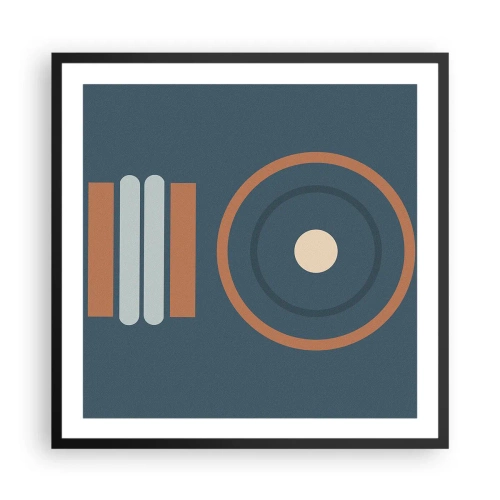 Poszter fehér keretben - A dolgok lényege - 60x60 cm