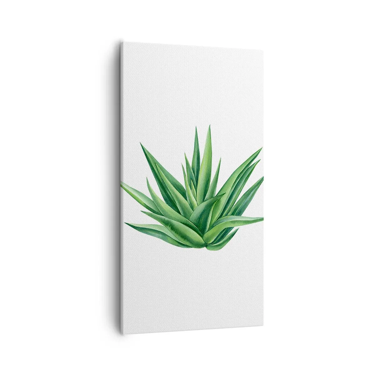 Vászonkép - Zöld - erő - élet - 55x100 cm