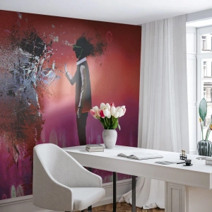 Fotótapéta Premium Canvas - Tudsz magadba nézni? - Absztrakció, Darab, Emberek - 150x105 cm
