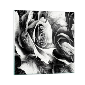 Üveg kép - Mindig a királynő - 30x30 cm