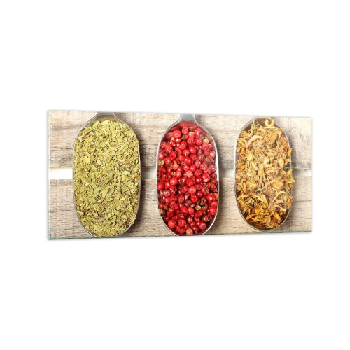 Üveg kép - Konyhai varázslat - 120x50 cm