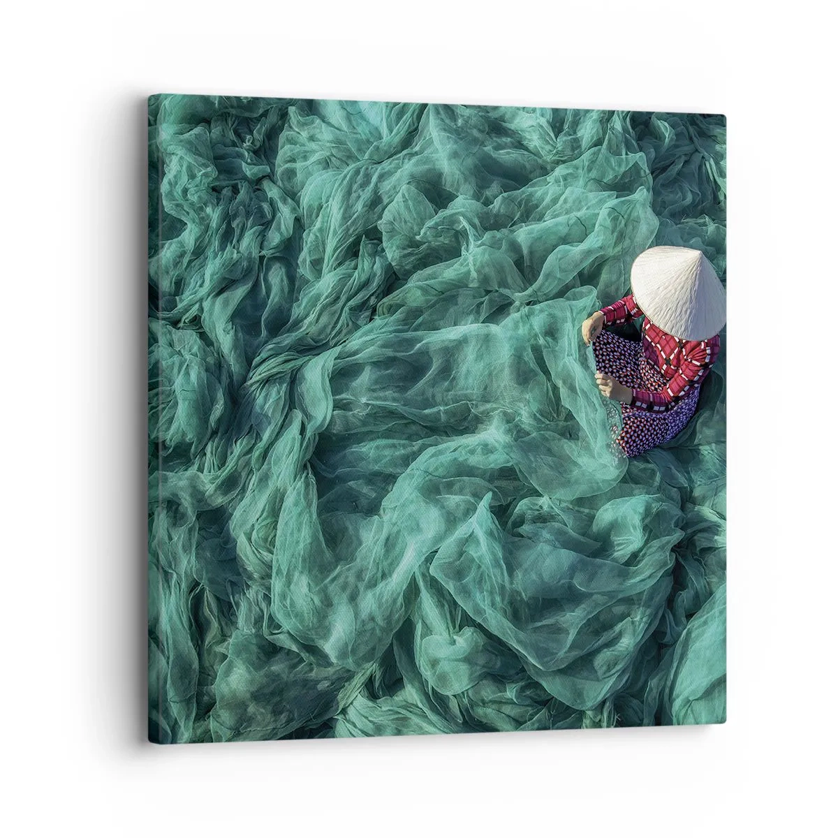 Vászonkép - A hálók tengerében - 30x30 cm