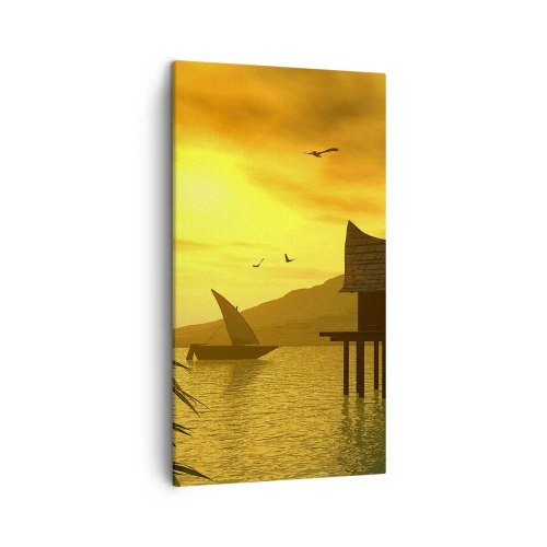 Vászonkép - A vágyott béke - 45x80 cm