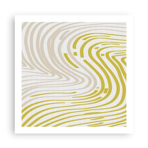 Poszter - Kompozíció szelíd kanyarral - 60x60 cm