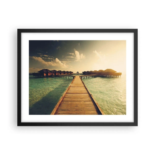 Poszter fehér keretben - Tiszteletteljes meghívás - 50x40 cm