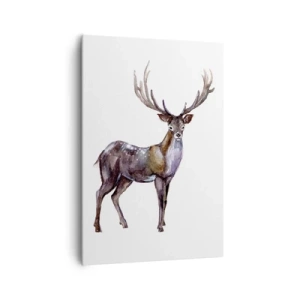 Vászonkép - Az északi erdő királya - 70x100 cm