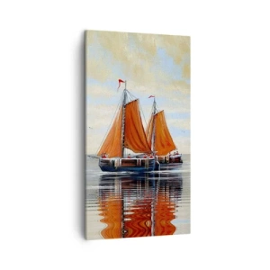Vászonkép - Hé, vitorla, tengerész… - 45x80 cm