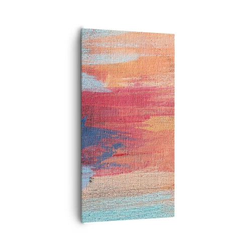 Vászonkép - Szivárványon kiúszva - 65x120 cm