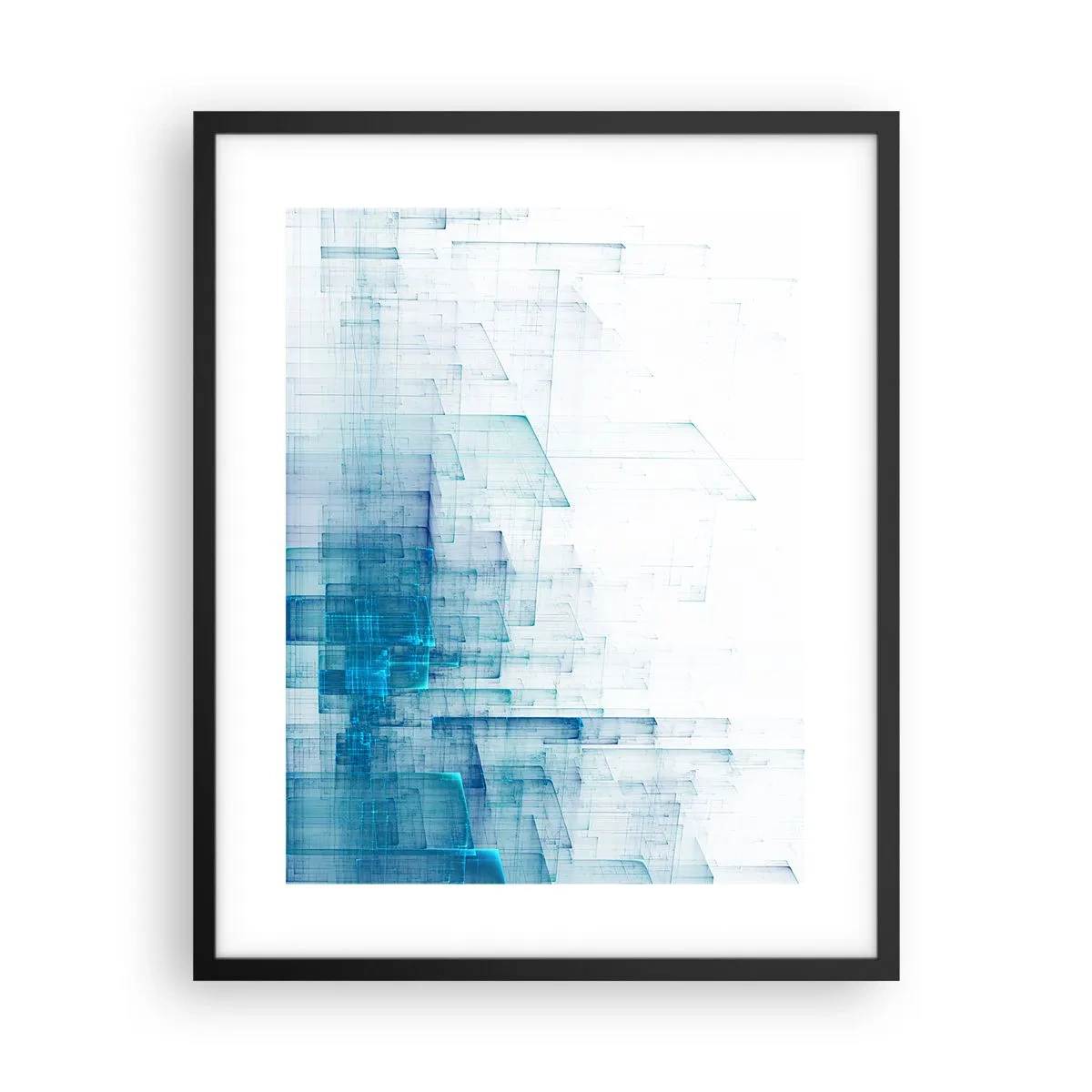 Poszter fehér keretben - Hogyan lett az űr - 40x50 cm