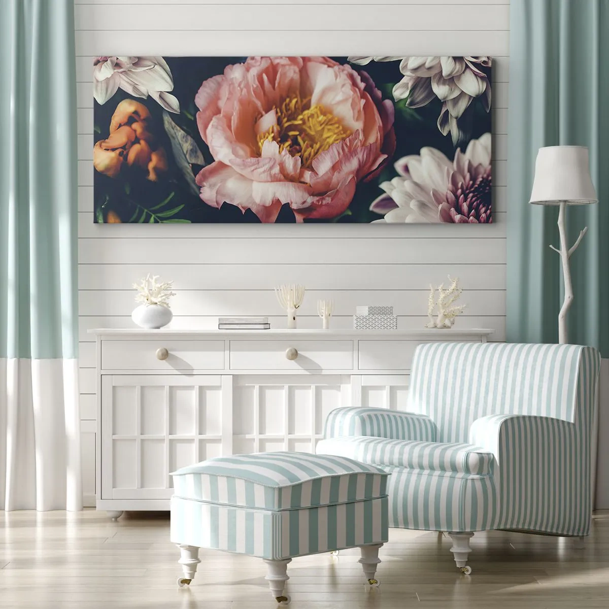 Vászonkép - Barokk pompával - 100x40 cm