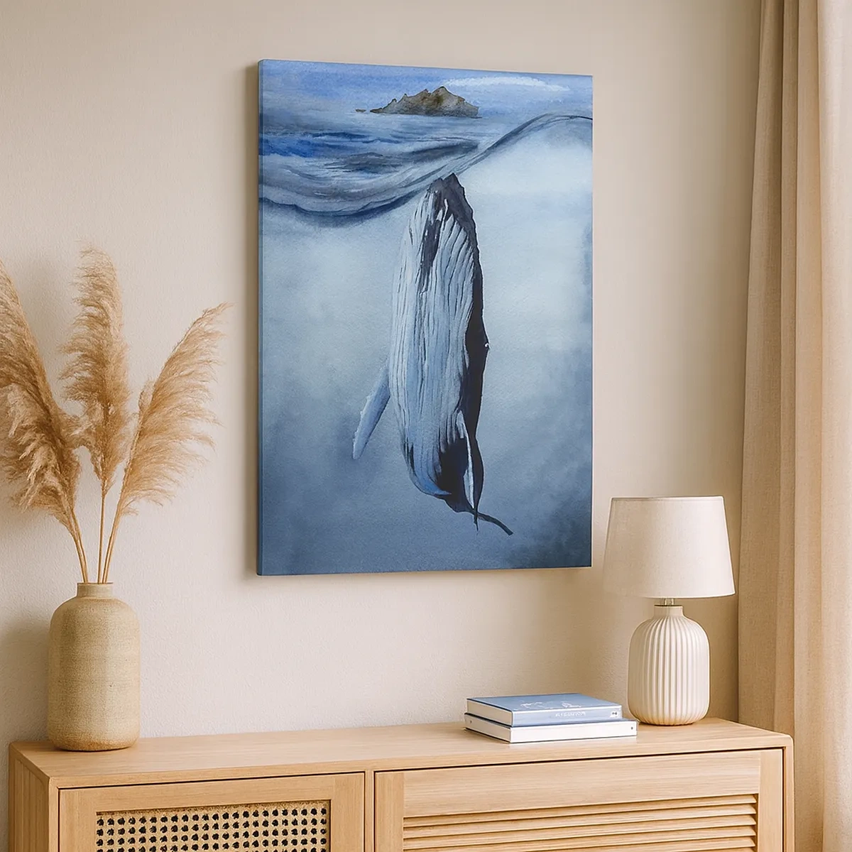 Vászonkép - Észak két világa - 50x70 cm