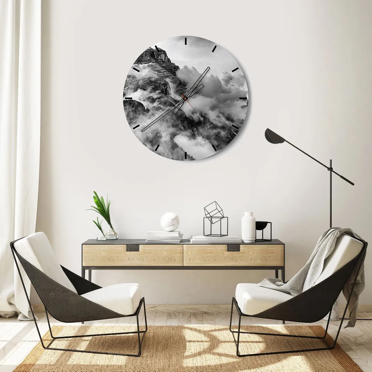 Falióra, Óra - Gyönyörű és kegyetlen - 40x40 cm