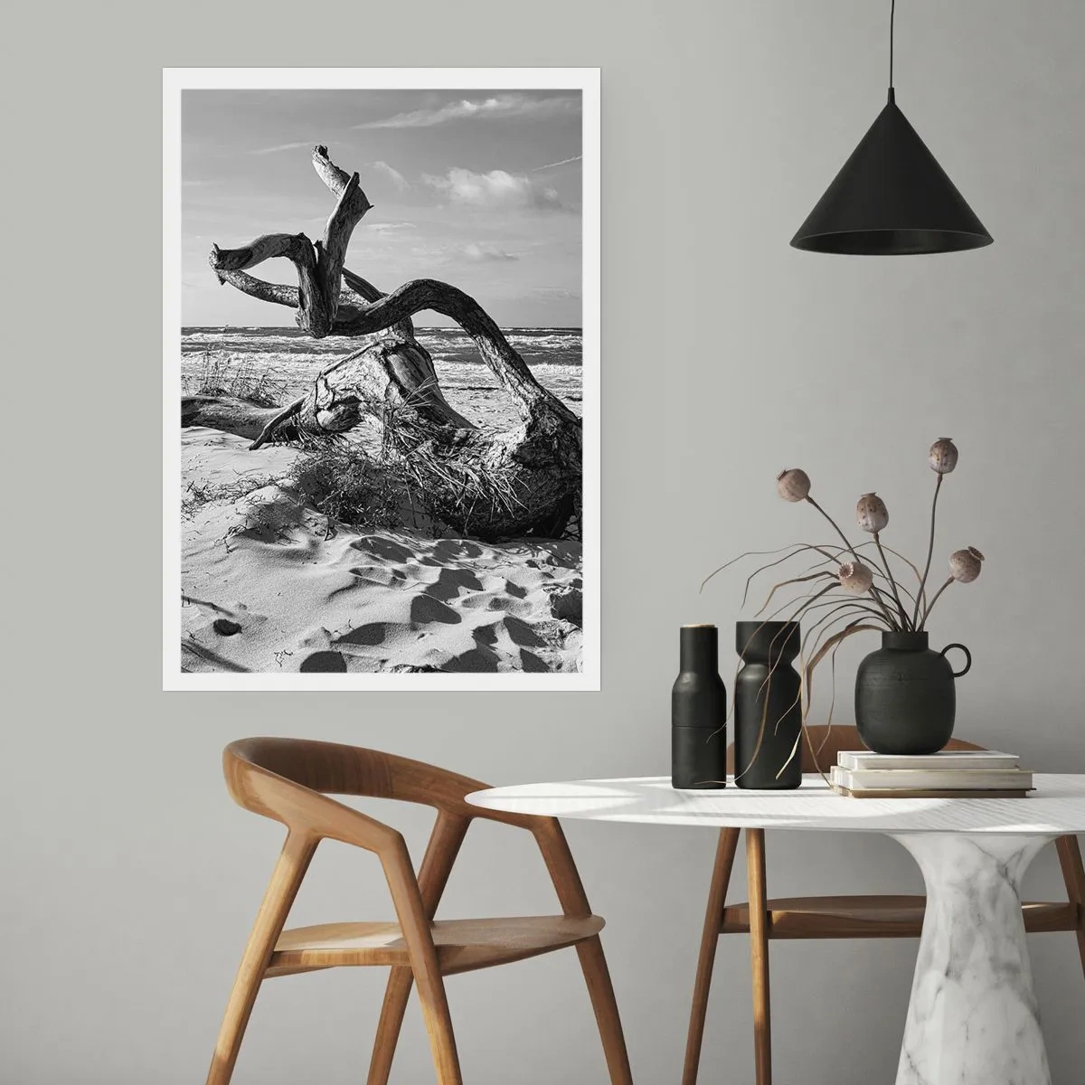 Poszter - Tengeri szobor - 70x100 cm