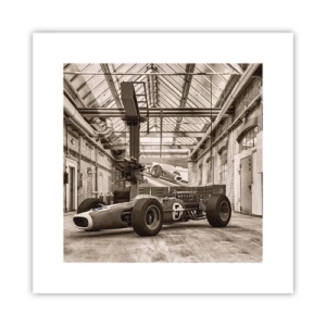 Poszter - A győztes pihenője - 30x30 cm