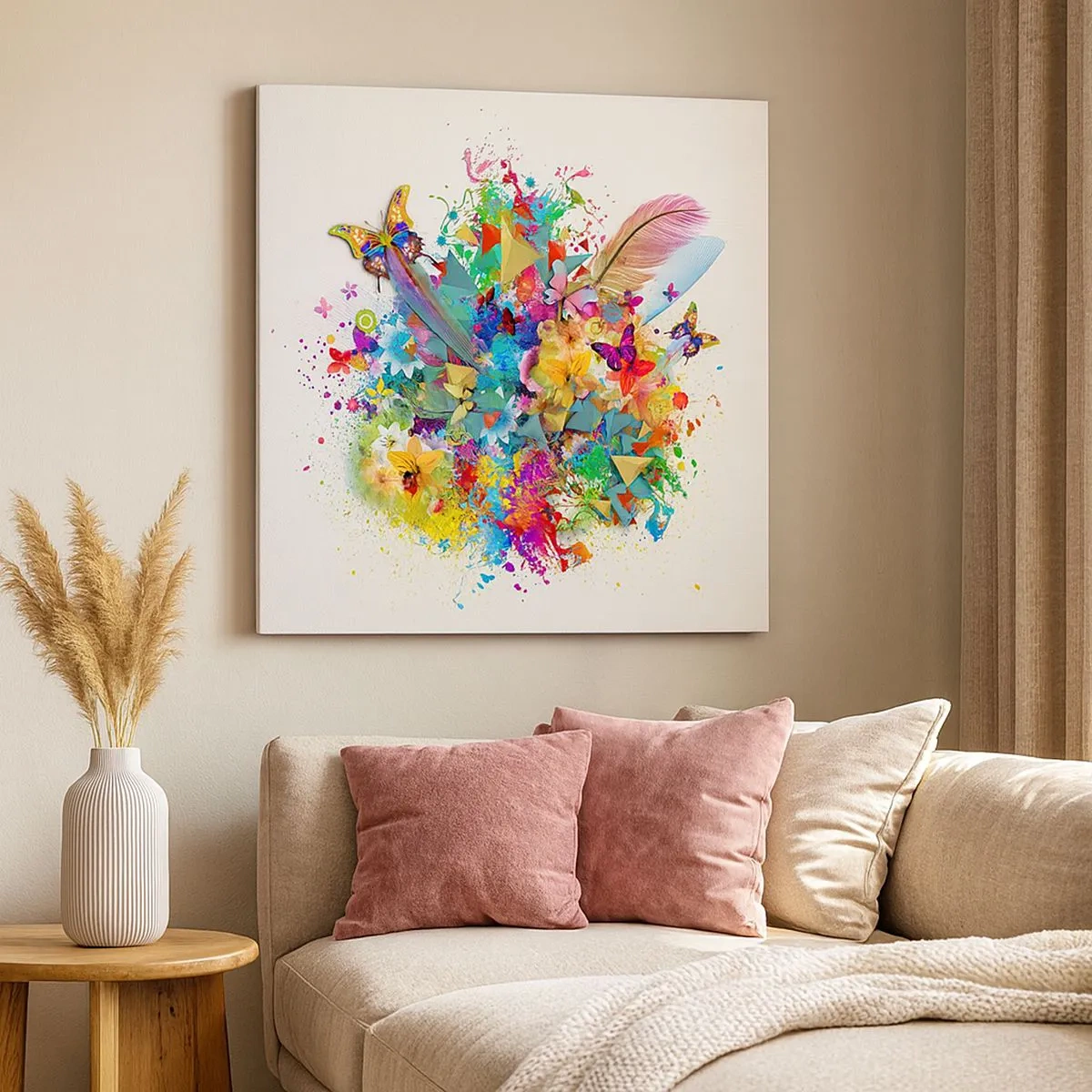 Vászonkép - Öröm csokor - 30x30 cm