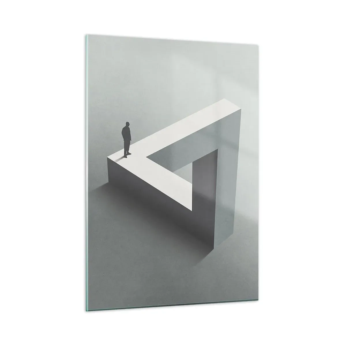 Üveg kép - És mégis lehetséges - 50x70 cm