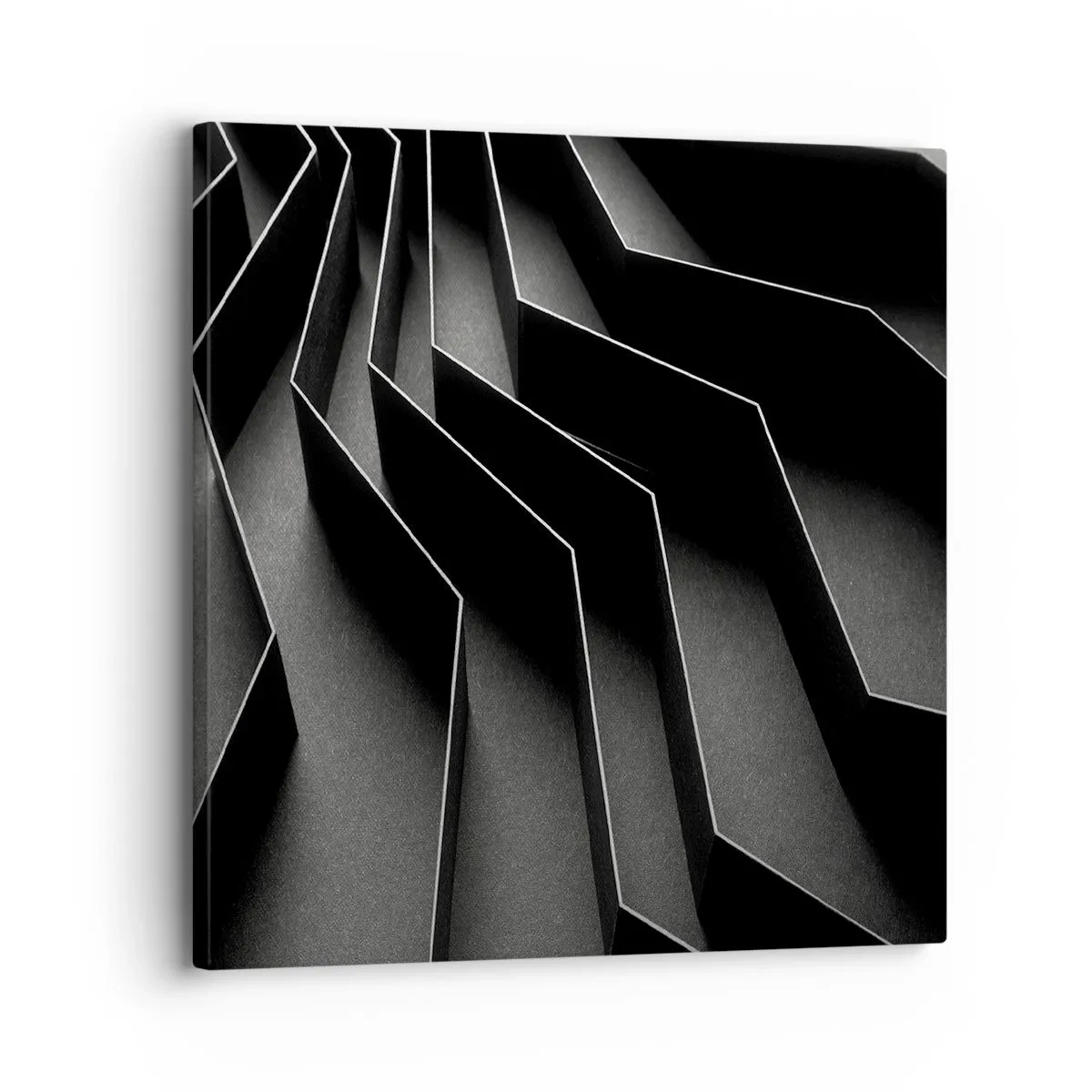 Vászonkép - Térbeli rend - 30x30 cm