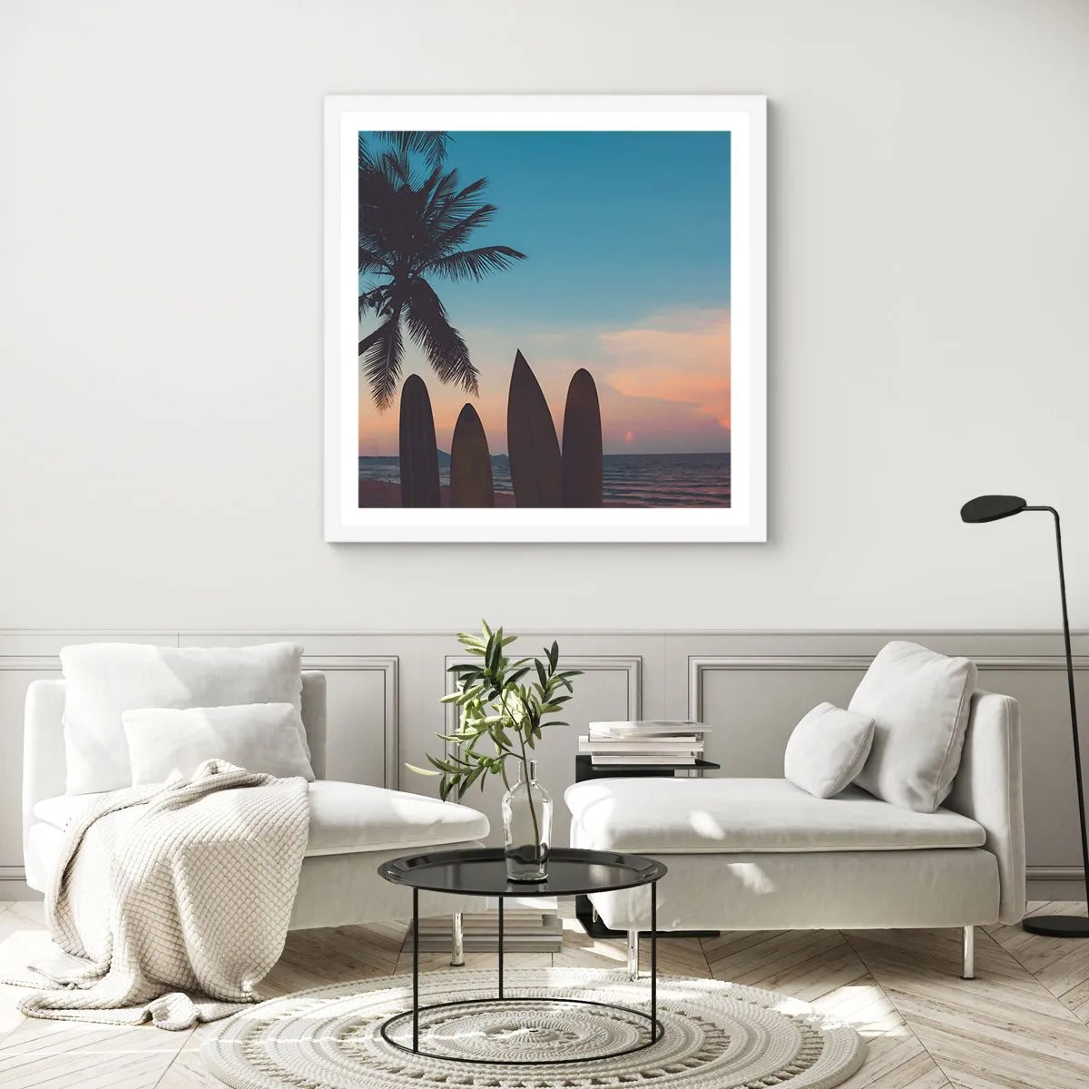 Poszter fekete keretben - Holnap is móká lesz - 30x30 cm