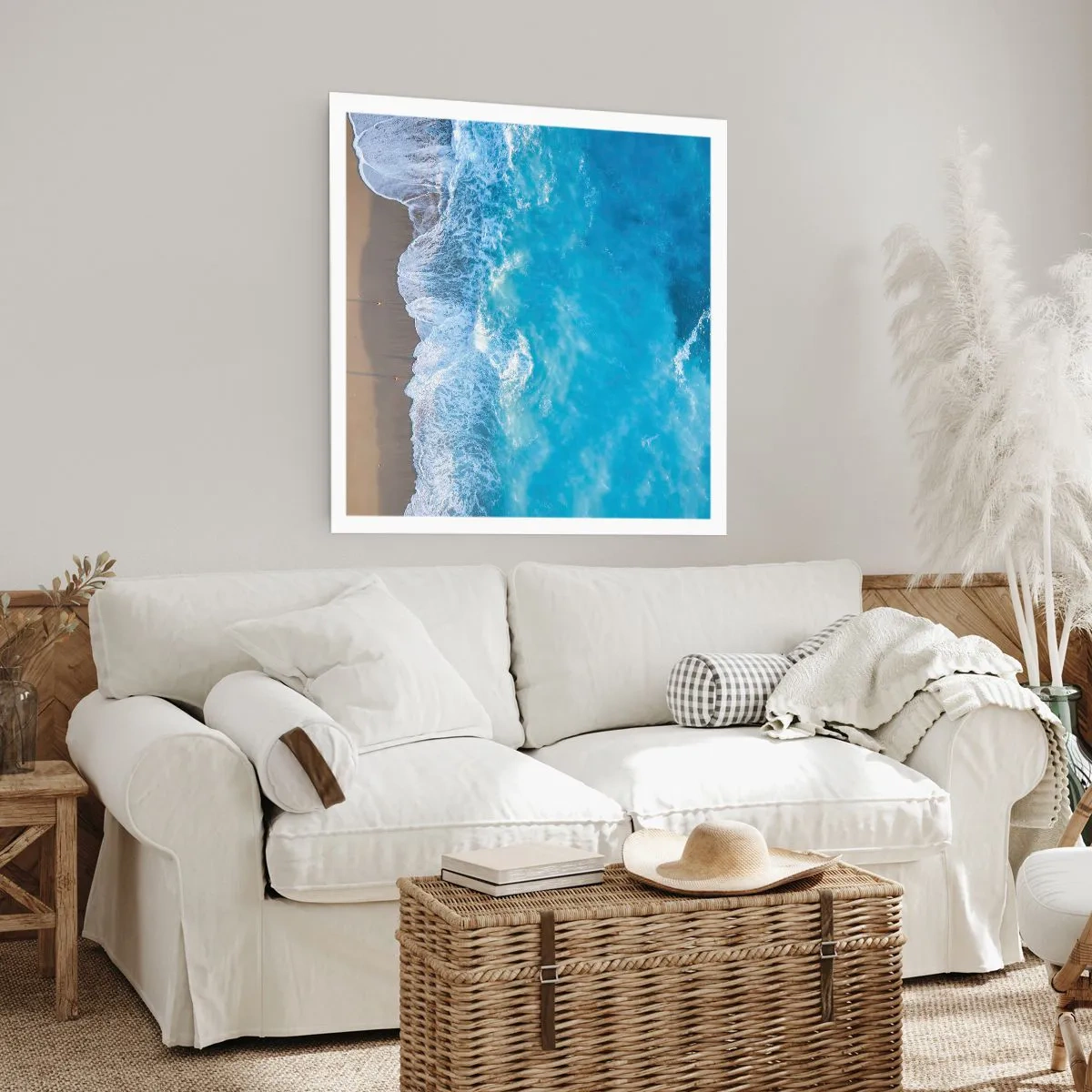 Poszter - A kék ereje - 60x60 cm