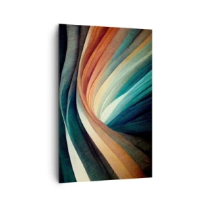 Vászonkép - Színekből szőtt - 80x120 cm
