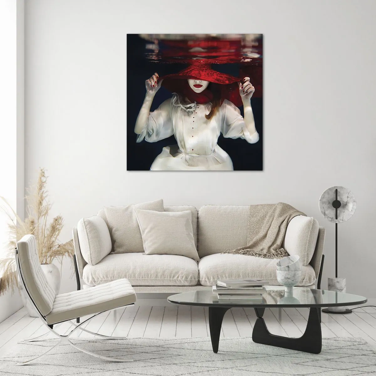 Üveg kép - Furi(fele)ség - 60x60 cm