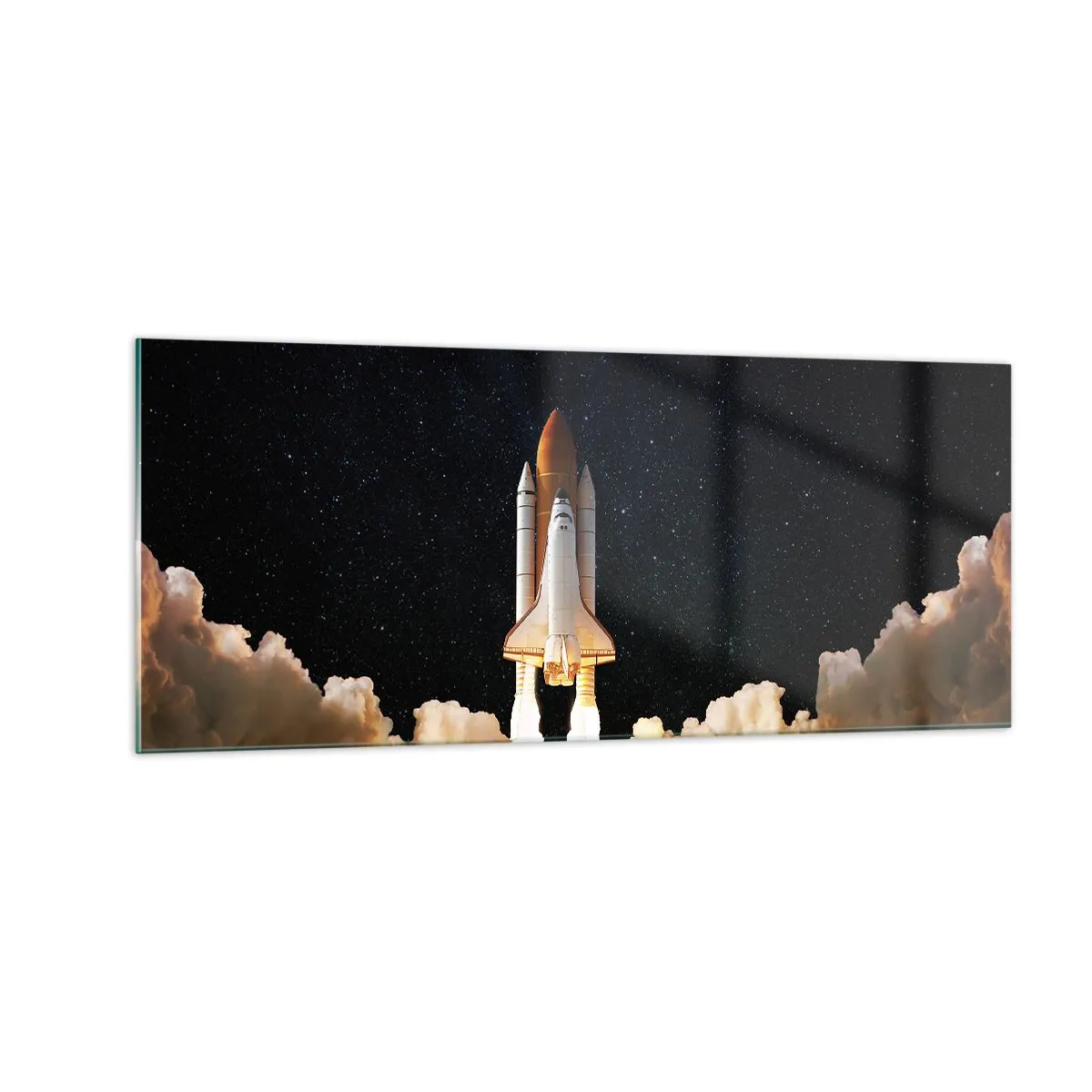 Üveg kép - Ad astra! - 100x40 cm