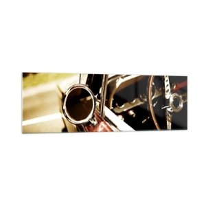 Üveg kép - Autó lélekkel - 160x50 cm