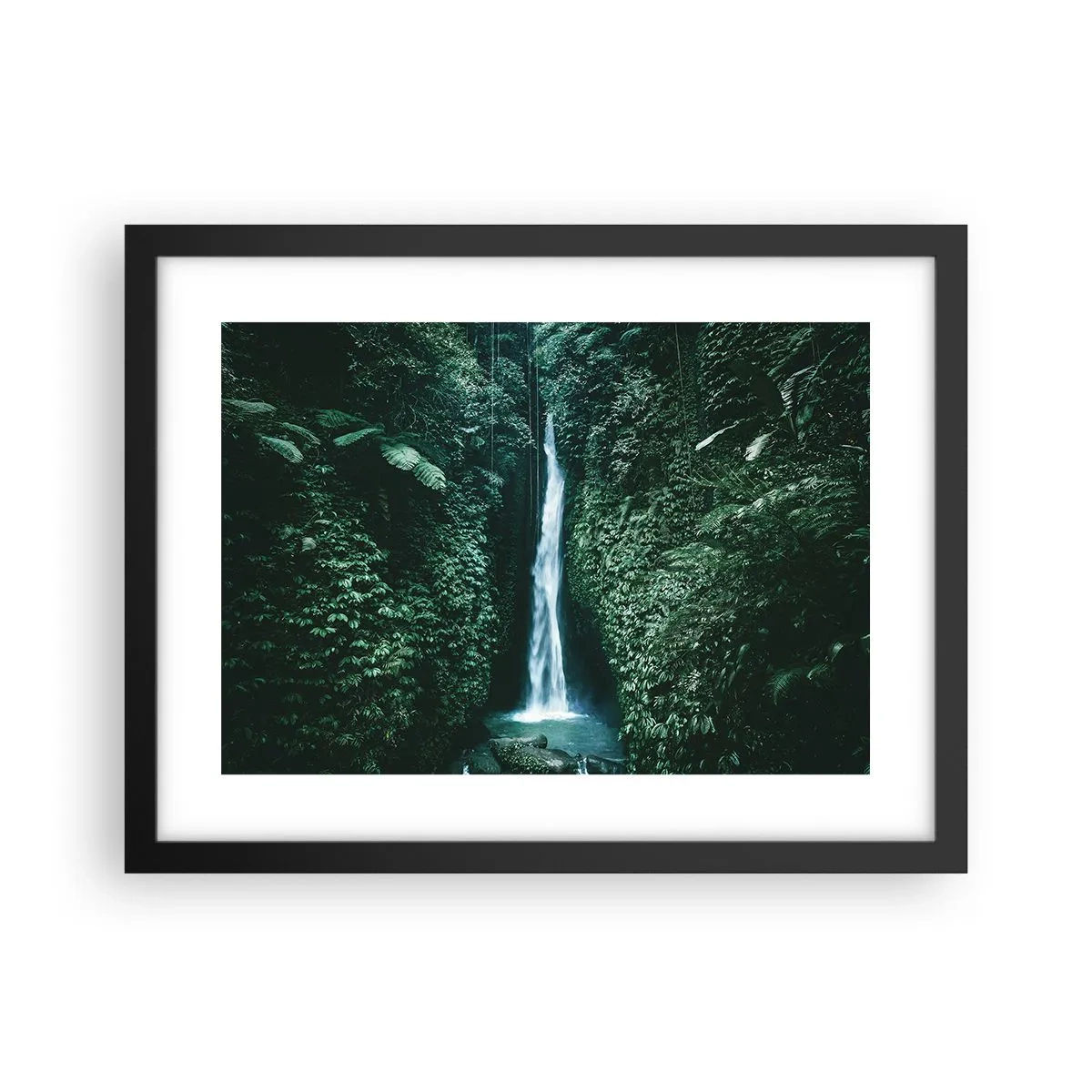 Poszter fehér keretben - Trópusi gyógyforrás - 40x30 cm