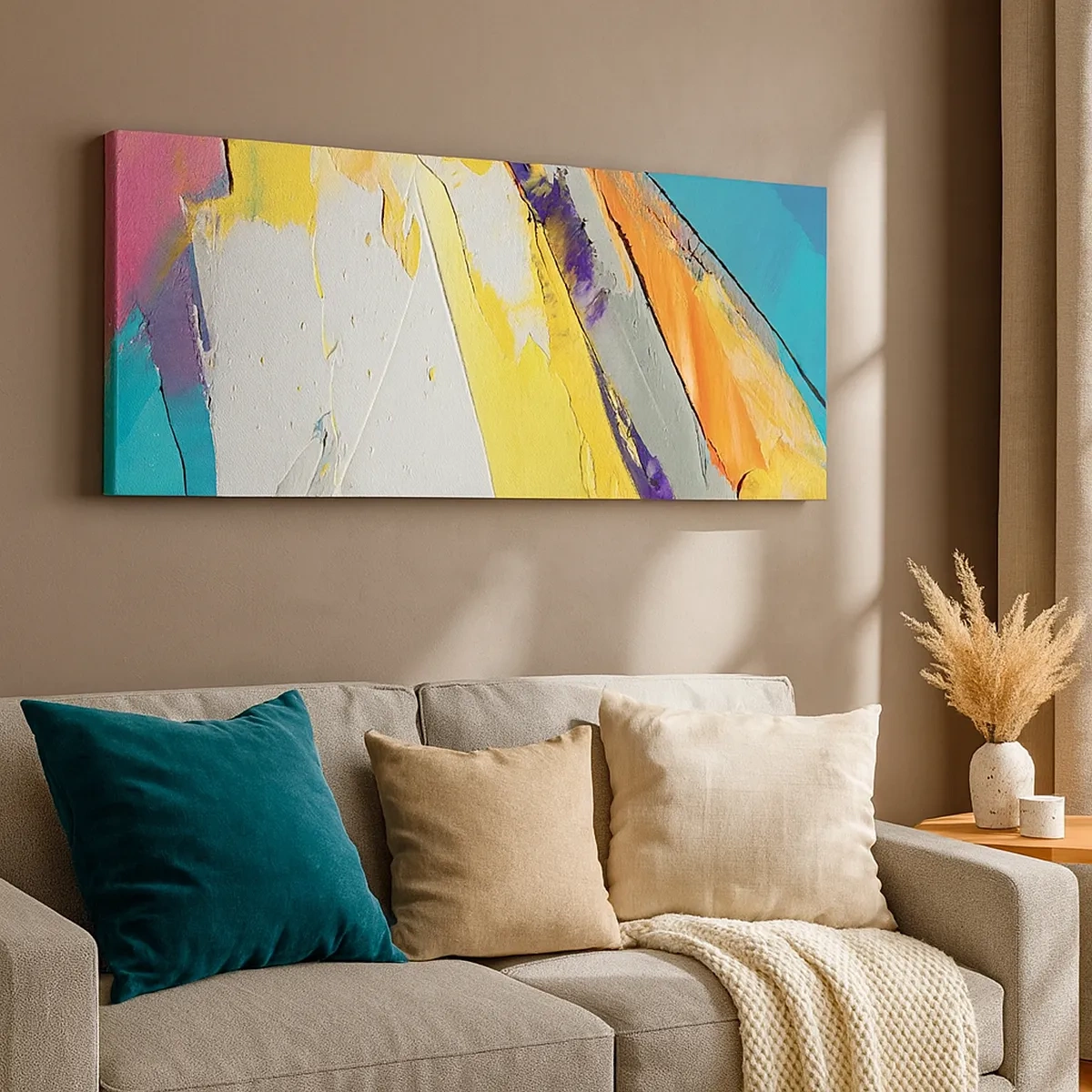 Vászonkép - A fény anatómiája - 30x30 cm