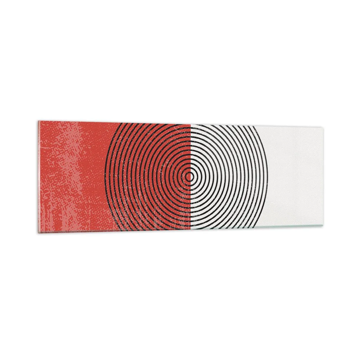 Üveg kép - Pont a célba - 90x30 cm