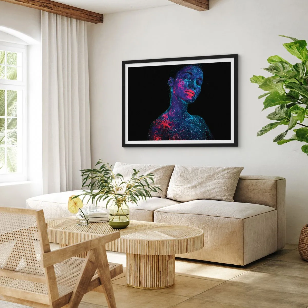 Poszter fehér keretben - A csillagporban - 91x61 cm