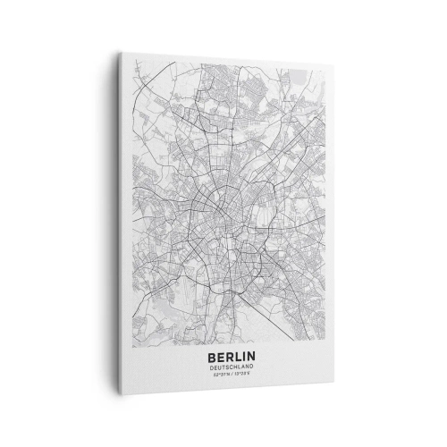 Vászonkép - Berlin virága - 50x70 cm