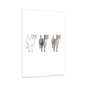 Üveg kép - Rajz lecke - 70x100 cm