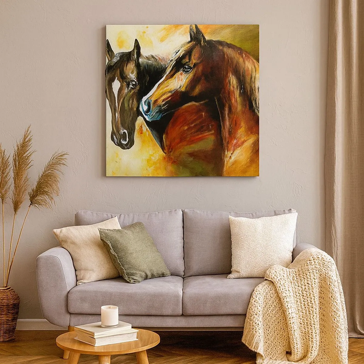 Vászonkép - Kétszer annyi sárm - 30x30 cm