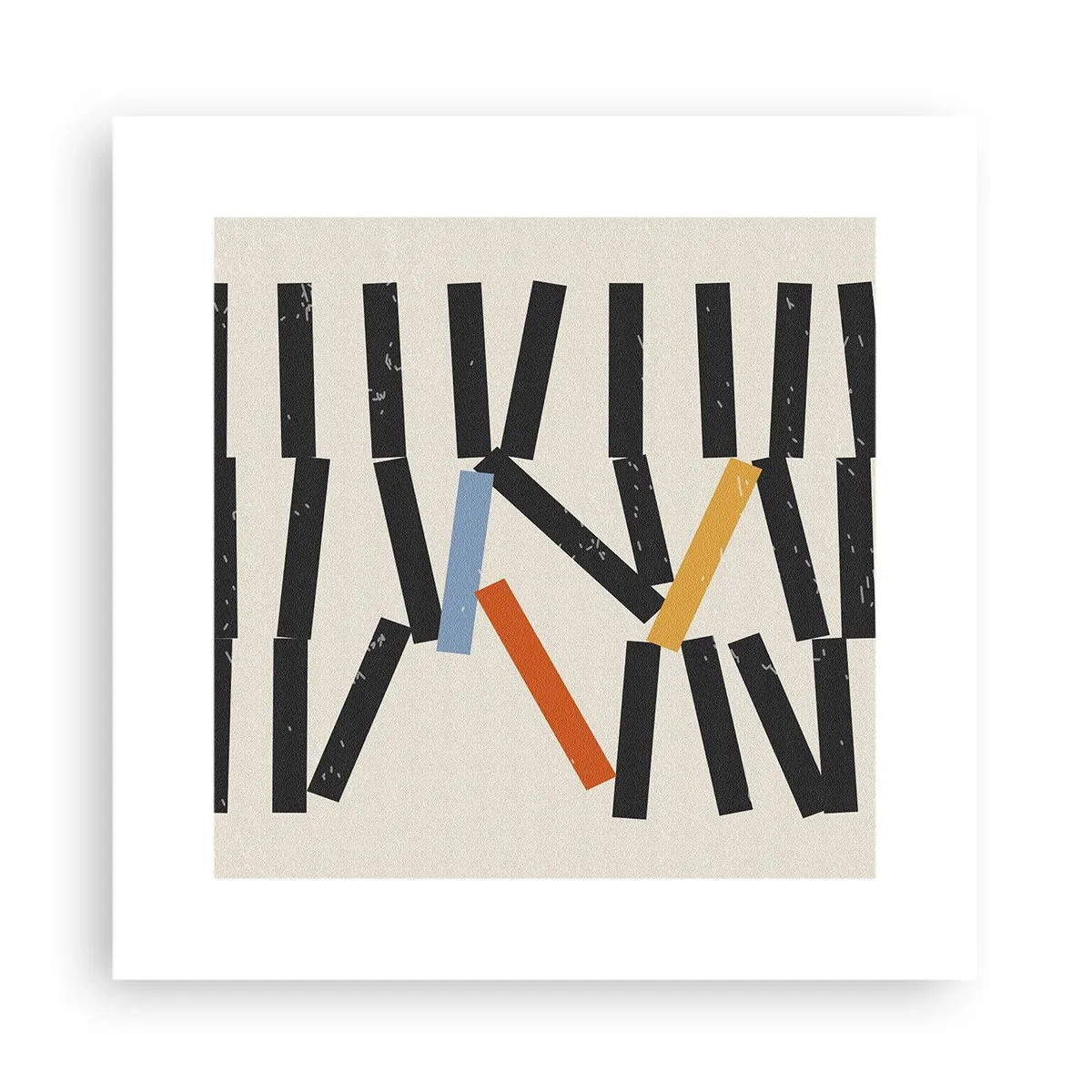 Poszter - Dominó - kompozíció - 30x30 cm