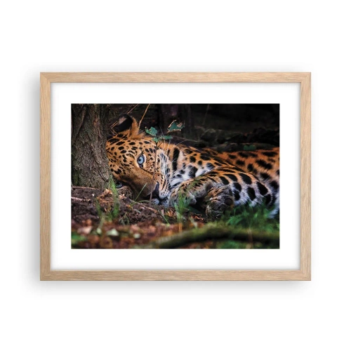 Poszter világos tölgy keretben - Bízz bennem - 40x30 cm